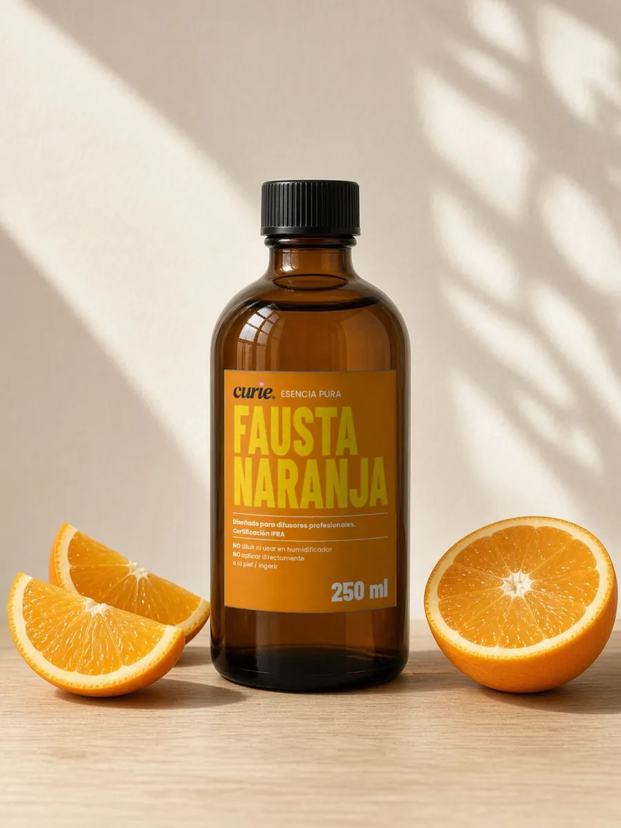 Curie Hogar Esencia para difusor Fausta Naranja 250 ml