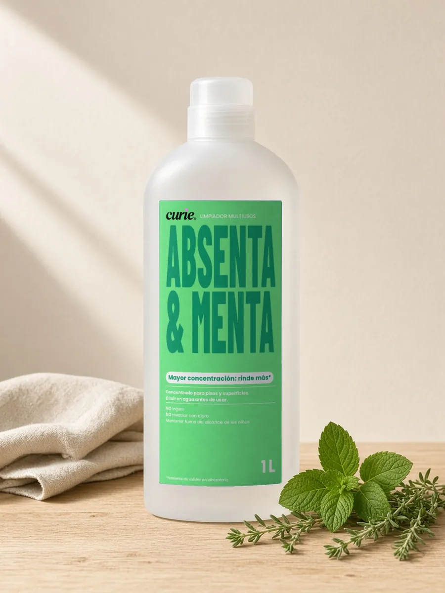 Curie Hogar Limpiador multiusos Absenta & Menta 1 L
