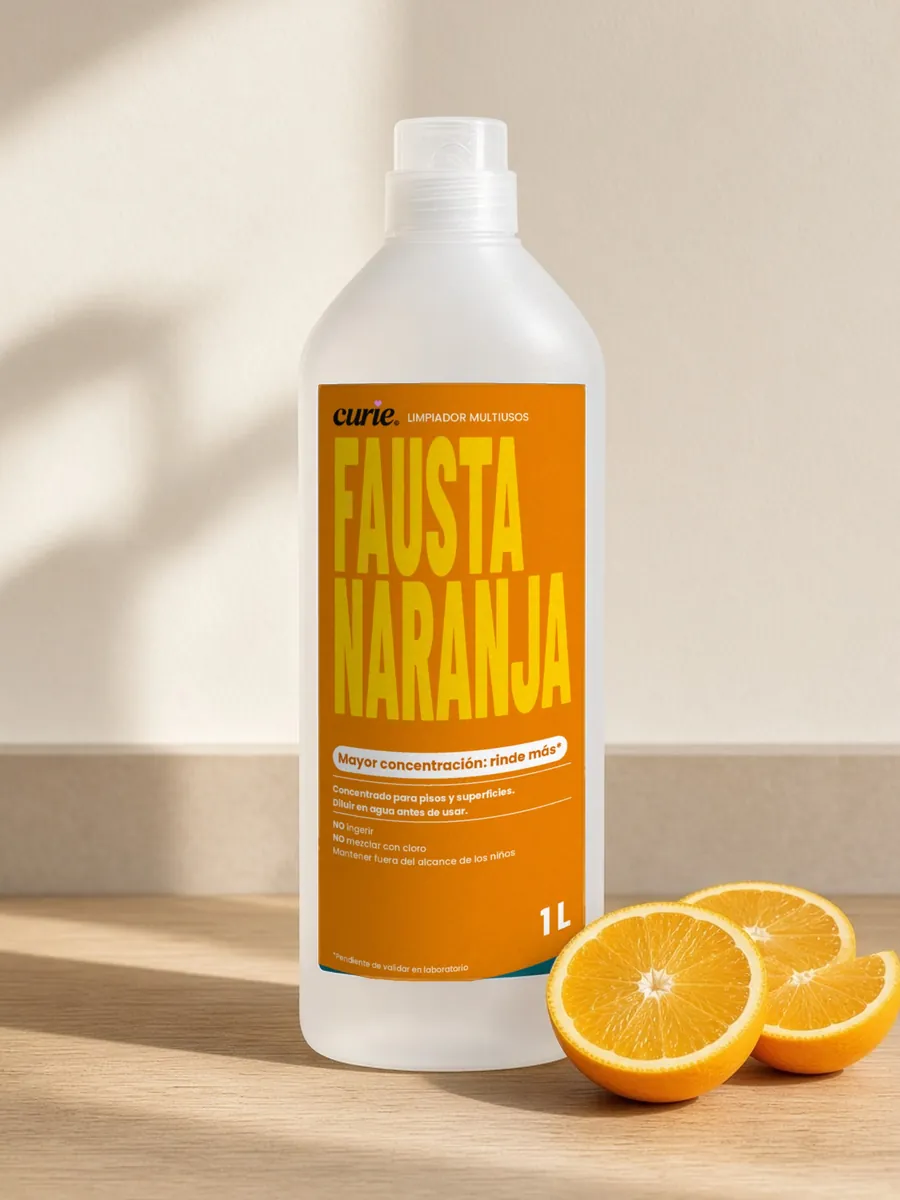 Curie Hogar Limpiador multiusos Fausta Naranja 1 L