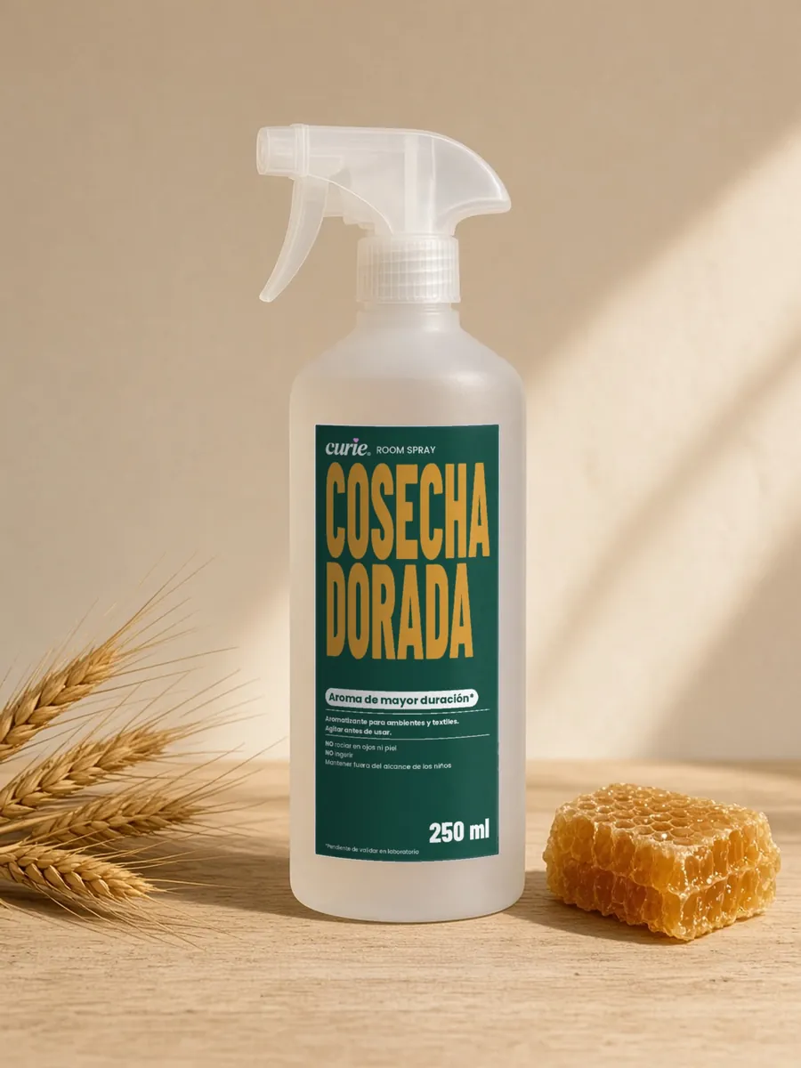 Curie Hogar Room spray Cosecha Dorada 250 ml