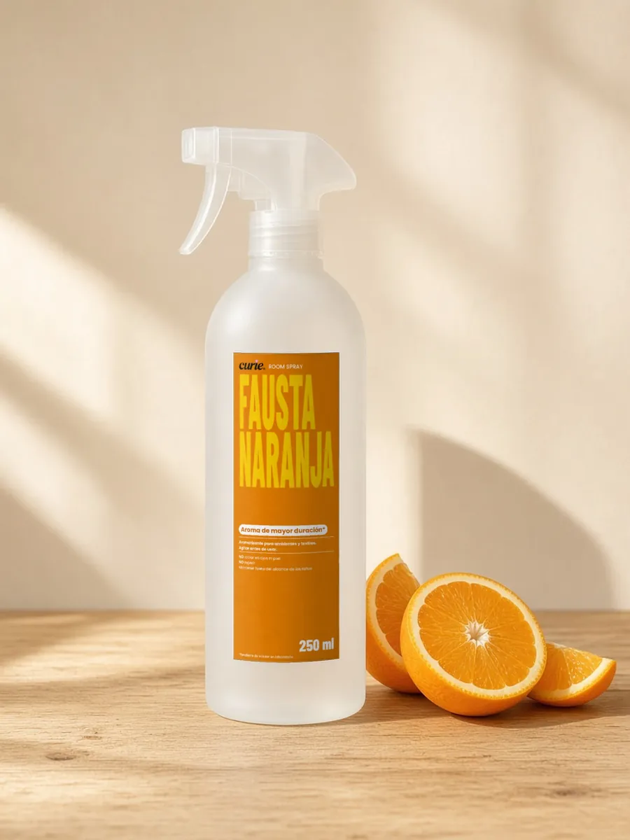 Curie Hogar Room spray Fausta Naranja 250 ml